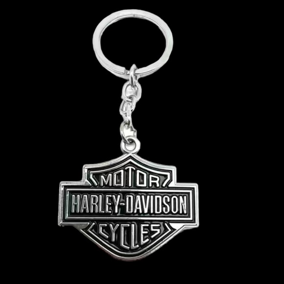 Harley Davidson Keychain Keyring Holder Fob Backpack Pendant Charm Keepsake Gift - Picture 2 of 13